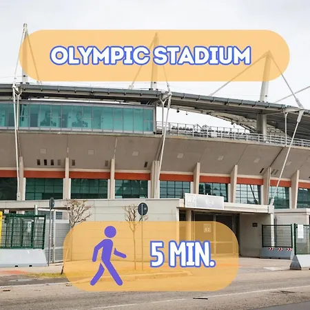 5 Minutes' Walk From The Olympic Stadium *
